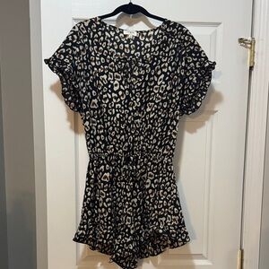 Umgee Animal Print Romper